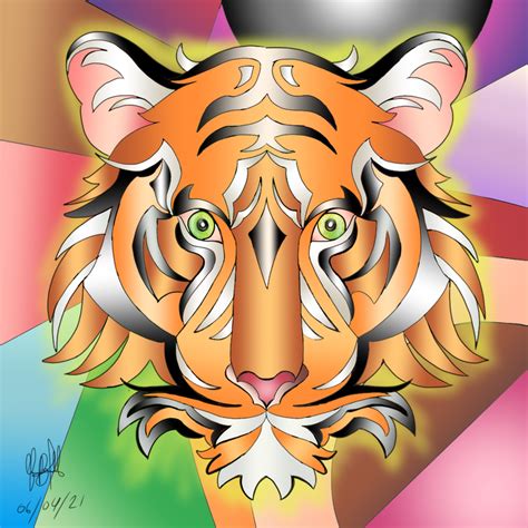 Imaginary Abstract Tiger 001 Nft Collection Airnfts