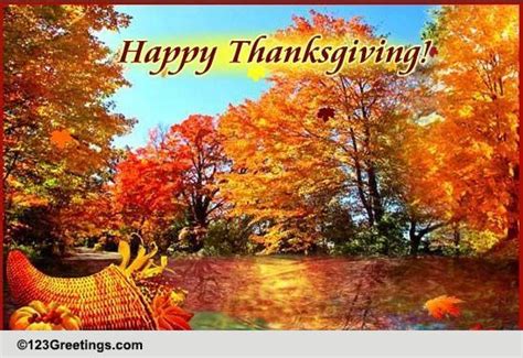 Cute thank you card for thanksgiving with pumpkins jumping and smiles. Thanksgiving Cards, Free Thanksgiving Wishes, Greeting ...