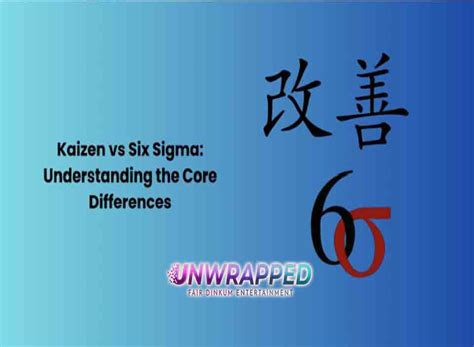 Kaizen Vs Six Sigma Understanding The Core Differences