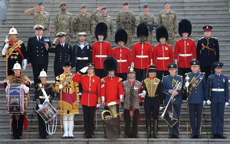 Ceremonial Military Personnel In London