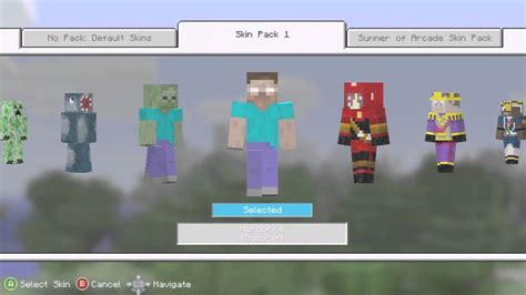How To Get Free Minecraft Skins For Xbox 360 Youtube