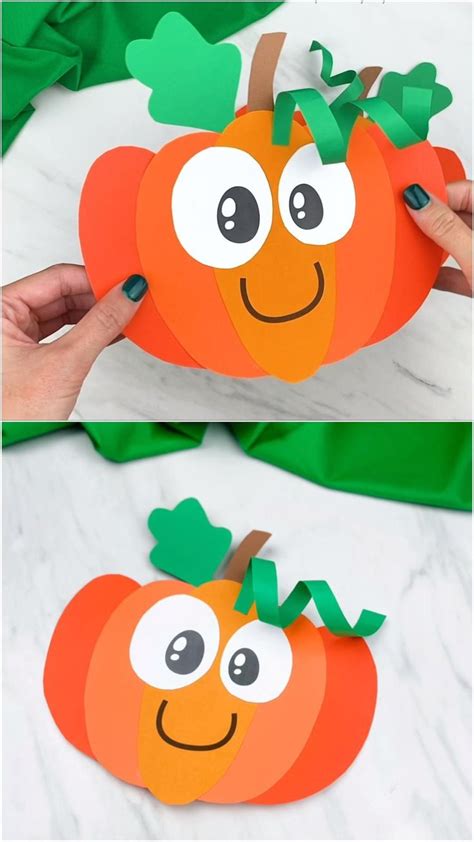Pumpkin Craft For Kids In 2020 Preschool Crafts Kids Crafts Free