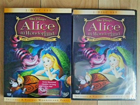 Alice In Wonderland Dvd 2004 2 Disc Set The Masterpiece Edition
