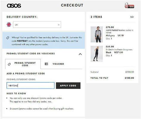 Asos has a small promo code window available at checkout. ASOS Discount Codes & Voucher Codes → October 2017