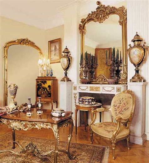 House Interior With Ornate French Rococo Furniture Classy French