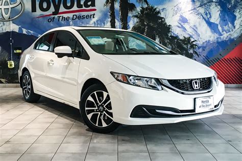 The 2015 honda civic earns a midpack ranking in the competitive compact car class. Pre-Owned 2015 Honda Civic Sedan EX 4dr Car in Cathedral ...