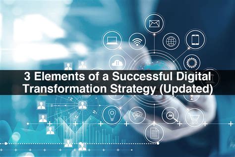 3 Elements Of A Successful Digital Transformation Strategy