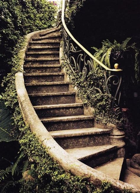 Ancient Garden Stairs Tuscany Italy Stairs Pinterest