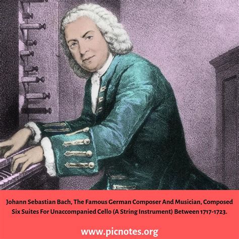 Johann Sebastian Bach The Famous German Composer And Musician