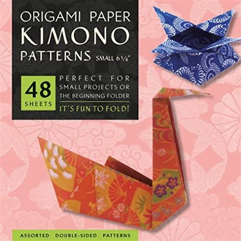 Origami Paper Kimono Patterns Small 6 34 48 Sheets Tuttle