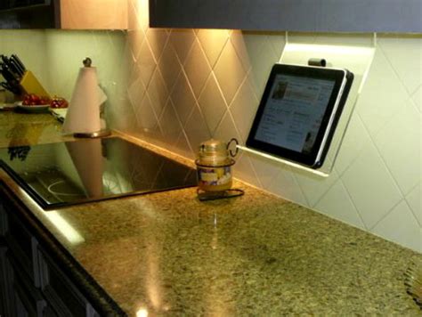Clearly the Best Kitchen iPad Stand for Small Spaces