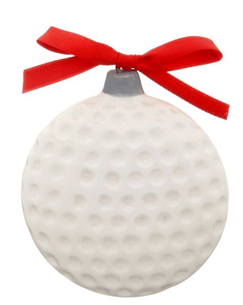 Golf Ball Christmas Ornament Golf