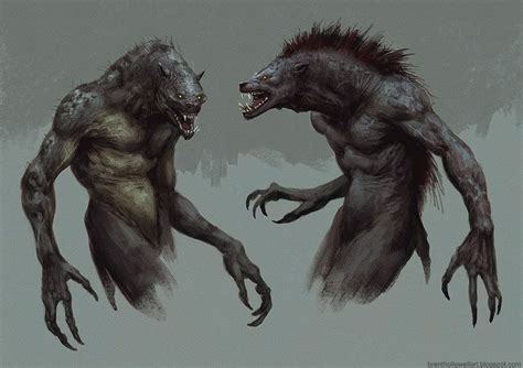 Concept Creature Concept Art Werewolf Werewolf Art