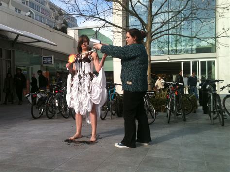 Woman Covered In Oil At Waitrose In Protest Over Shell Uk Indymedia