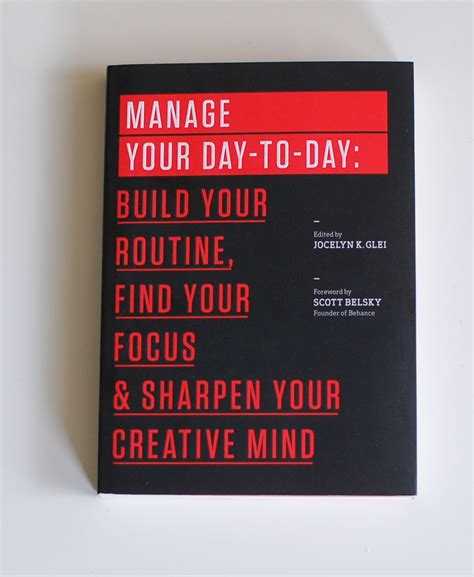Book Review Manage Your Day To Day Build Your Routine Find Your