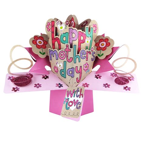 happy mothers day pop up greeting card mothers day card cards