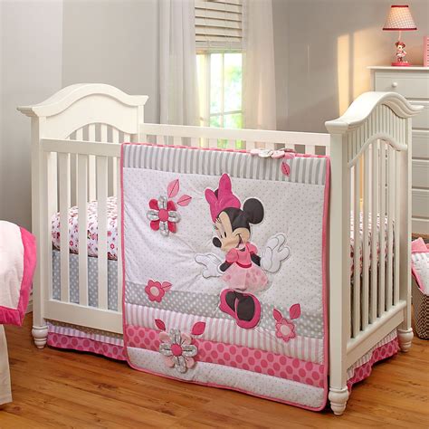 Shop for disney crib bedding sets in crib bedding sets. Disney Minnie Mouse Crib Bedding Set for Baby ...