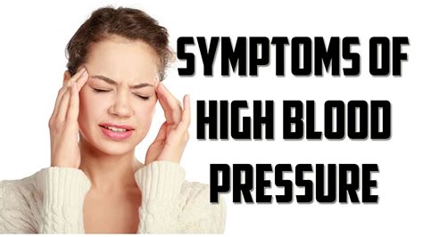 Symptoms of High Blood Pressure | Causes and Treatment Options - YouTube