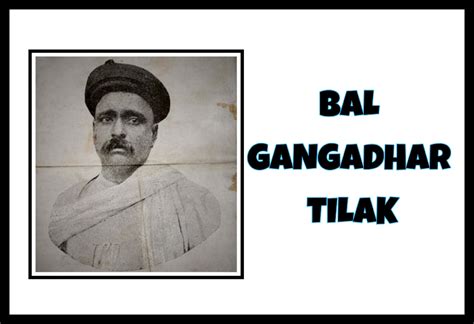 Life Sketch Of Bal Gangadhar Tilak