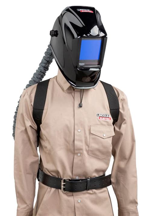 Welding Helmet Delivers Filtered Air Into Breathing Zone