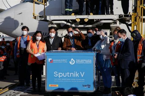 Sputnik v is one of the three vaccines in the world with efficacy of over 90%. Russia flies more Sputnik V vaccine to Argentina, first doses reach Bolivia
