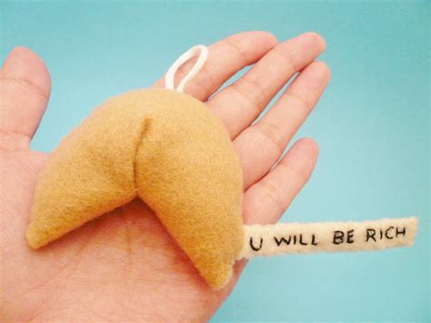 Fortune Cookie Ornament You Will Be Rich On Luulla