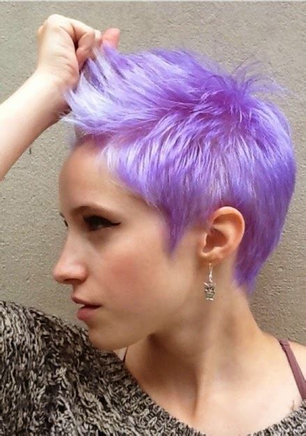 Get yourself a short pixie haircut without a second thought! Short hair special: Lavender pixie haircuts! - The HairCut Web