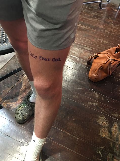 Pin by Jenny Seifert on Gannon | Upper leg tattoos, Simple leg tattoos