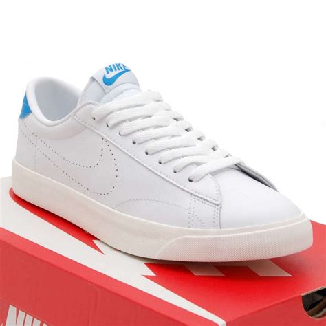 Nike Tennis Classic Ac White Light Photo Blue Mens Shoes From Attic Clothing Uk