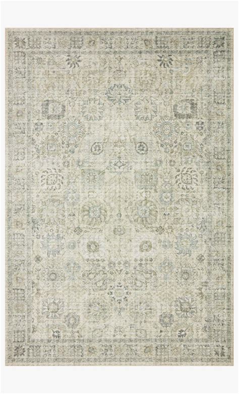 Loloi Ii Skye Sky 14 Natural Sage Oriental Area Rug 7 6 X 9 6