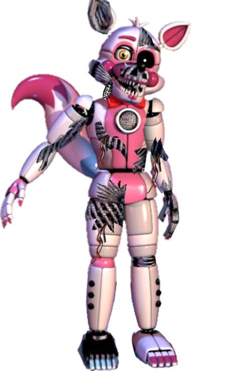 Withered Funtime Foxy Fnaf Sl By Its Marfn Time On Deviantart