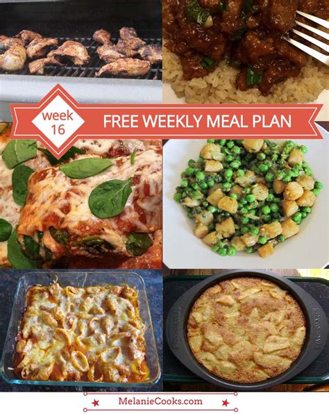 For a balanced meal, serve with a carb or starch (like pasta or potatoes) and a vegetable (like green beans). FREE Weekly Meal Plan - Week 16 Recipes & Dinner Ideas ...