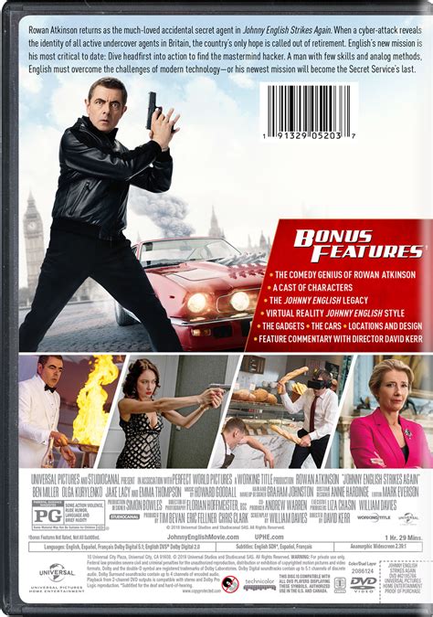 Johnny english strikes again is a 2018 film directed by david kerr and is the third installment of the johnny english franchise, as well as the sequel to johnny english (2003) and johnny english reborn (2011). Johnny English Strikes Again | Movie Page | DVD, Blu-ray ...