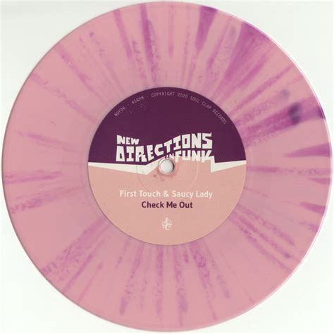 first touch and saucy lady check me out 2020 marbled pink vinyl discogs