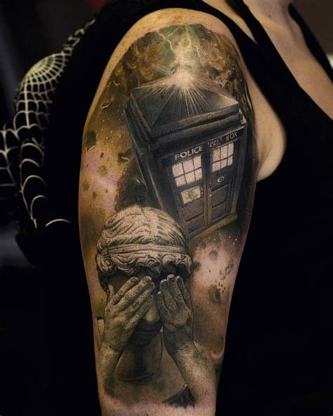 Doctor Who Tattoo By Stefantattoos At Blackrainbowtattootheatre In