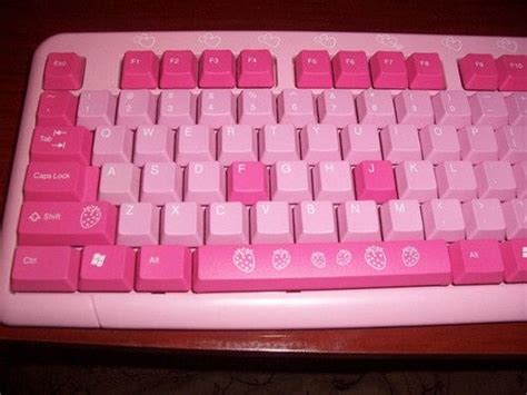 Pink Love Keyboard Image Collections