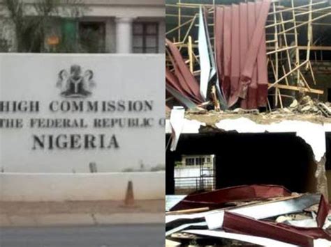 Demolition Of Nigerias Embassy Residence In Ghana