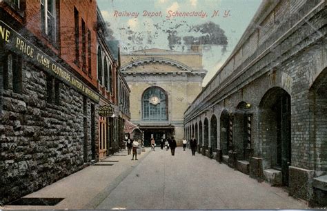 Schenectady Railway Depot 1910 Adam Cardinal Maida Library Orchard