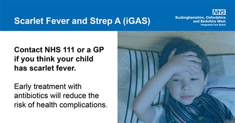Scarlet Fever And Group A Strep Advice For Parents Healthwatch