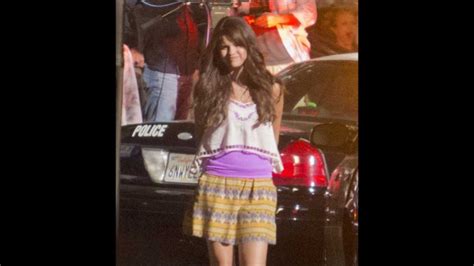 Selena Gomez In Handcuffs And Arrested On Set Of Parental Guidance Suggested Th August