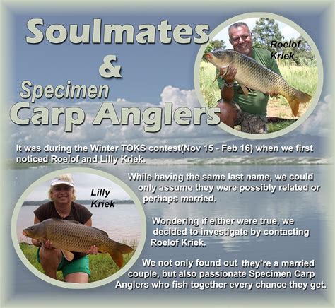 Amazon Co Jp Soulmates And Specimen Carp Anglers Husband And Wife Who