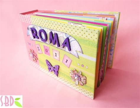 Scrapbooking Album Completo Con Pagine Interne Album With Pages From Start To Finish