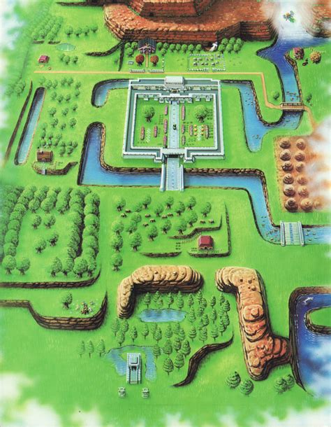 Legend Of Zelda Link To The Past Map Maping Resources