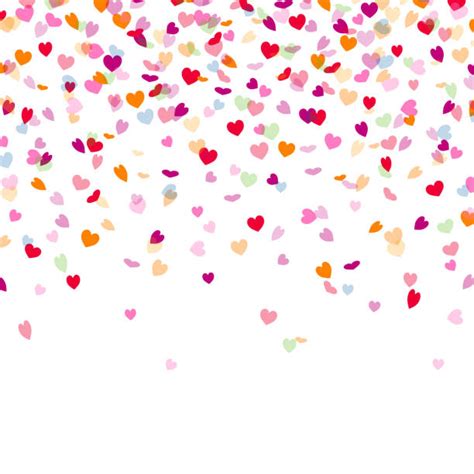 Heart Confetti Illustrations Royalty Free Vector Graphics And Clip Art