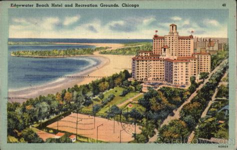 Edgewater Beach Hotel And Recreation Grounds Chicago Il