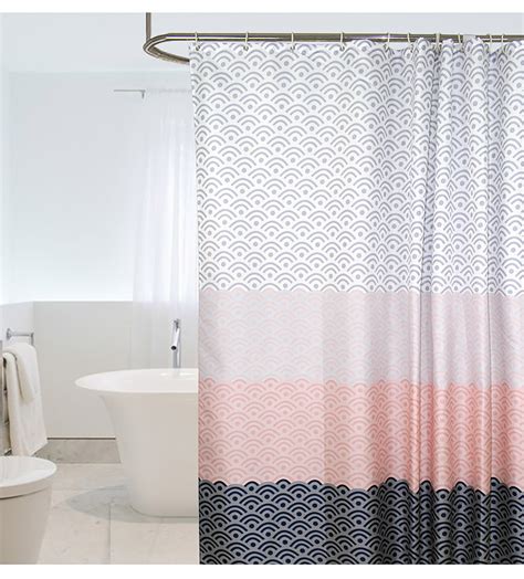 Polyester Fabric Shower Curtain With Hooks Waterproof Etsy