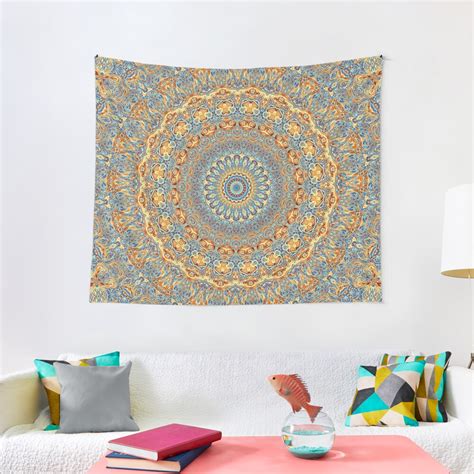 Mandala Of Joy And Positive Energy Tapestry By Cr6zym1nd Redbubble