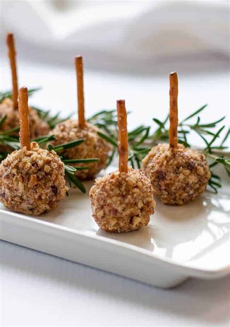 Mini Cheese Balls On A Stick Fun Finger Food Flavour And Savour