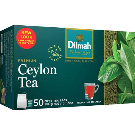 Dilmah Ceylon Tea Bags 50 Pack Woolworths