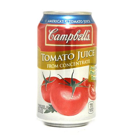 Tomato Juice Campbells Pqmfl